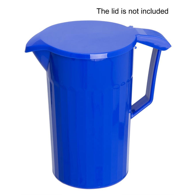Pichet en polypropylène Kristallon bleu 1,4 L - Olympia