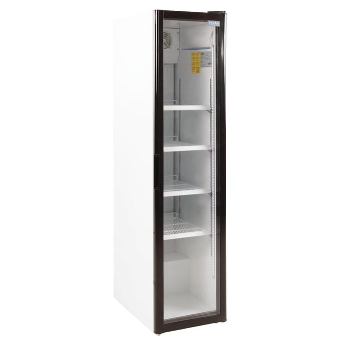 Refroidisseur à bouteilles Slimline Série G noir - 300 L - Polar