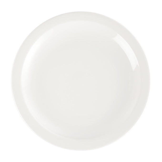 Assiettes Nova Whiteware 254 mm (lot de 24) - Churchill