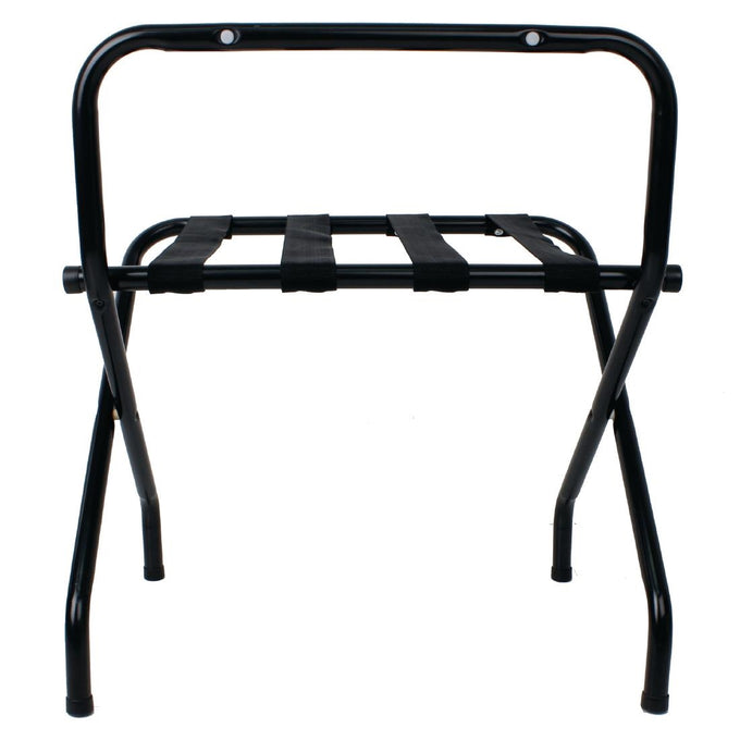 Support à bagages pliant noir - Bolero