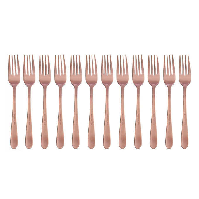 Fourchettes de table cuivre Cyprium (lot de 12) - Olympia