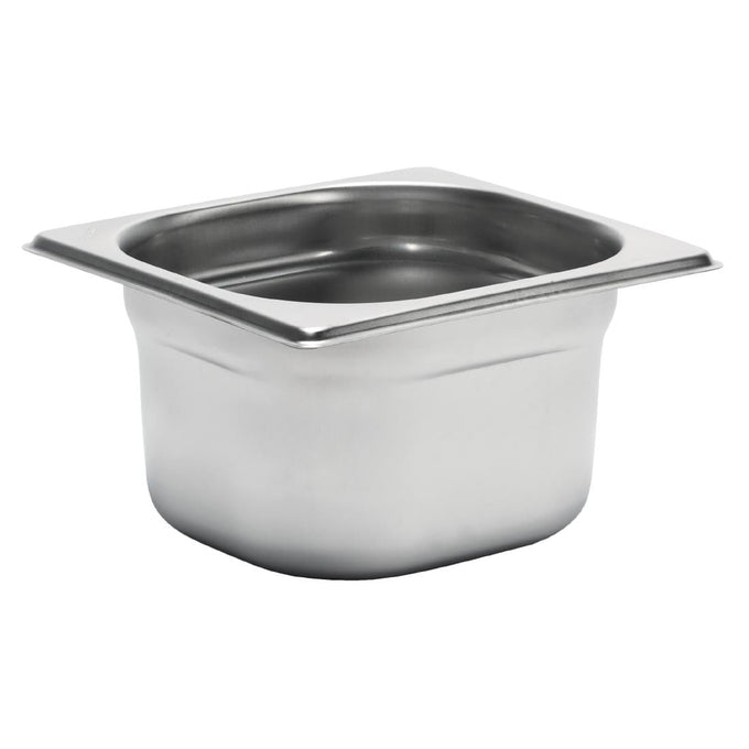 Bac inox GN1/6 100 mm - 2,1 L - Gastro M