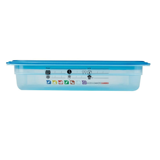Bac en polypropylène Safetrak IML GN 1/1 65 mm - Cambro