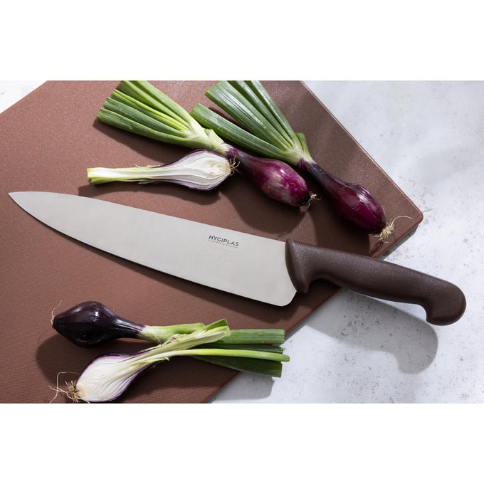 Couteau de cuisinier marron 255 mm - Hygiplas