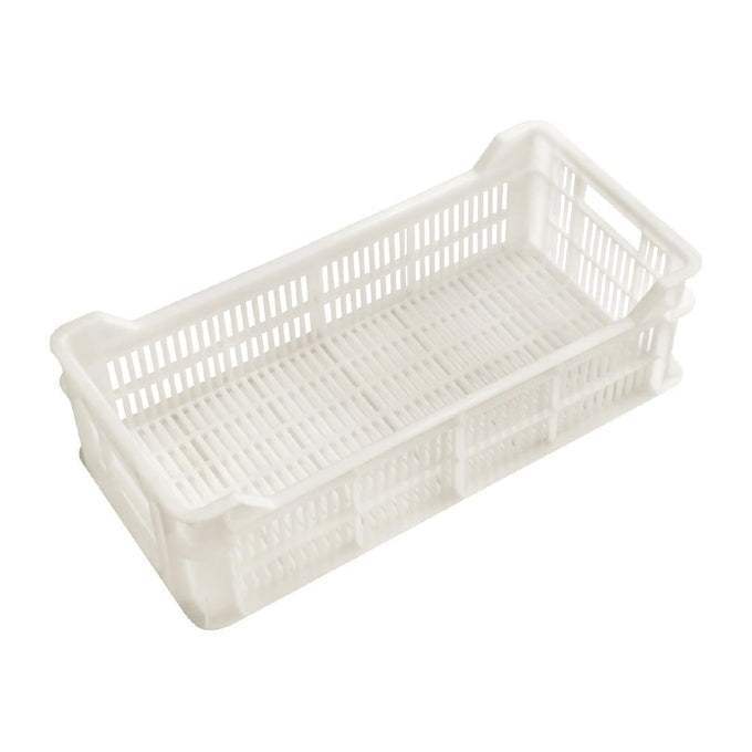 Panier en duvet pour armoire pâtissière une porte Série G blanche 522 L - Polar