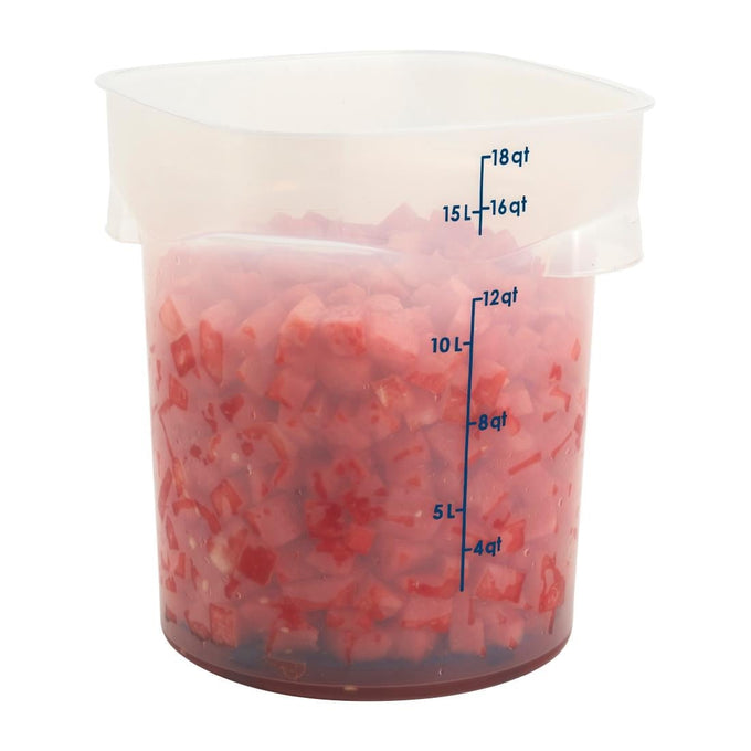 Boîte en polypropylène FreshPro CamRound 17,2 L - Cambro