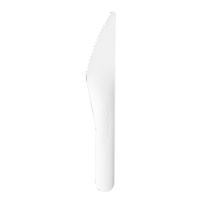 Couteaux en papier compostables (lot de 1000) - Vegware