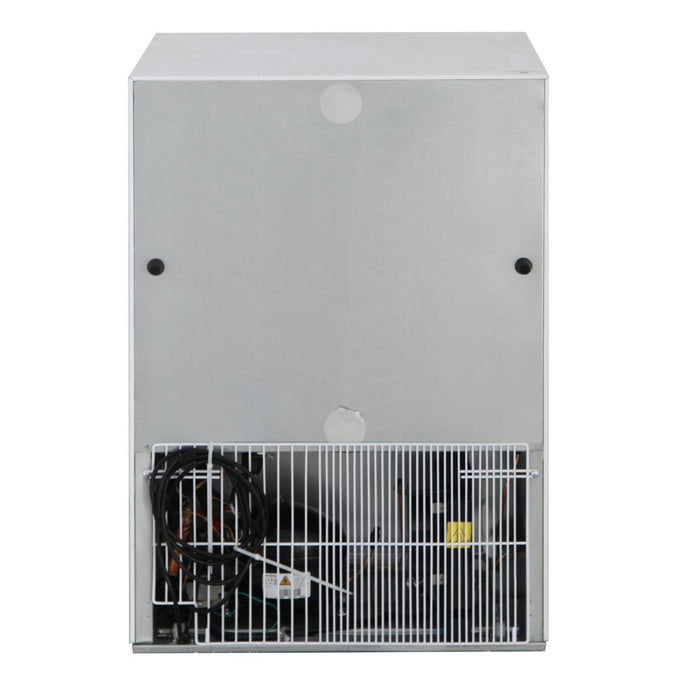 Vitrine réfrigérée négative de comptoir Série C inox 129 L - Polar