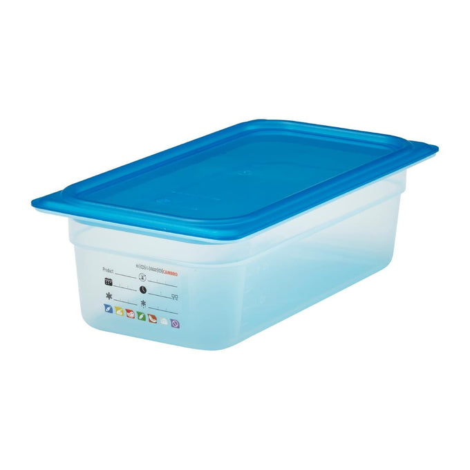 Bac en polypropylène Safetrak IML GN 1/3 100 mm - Cambro