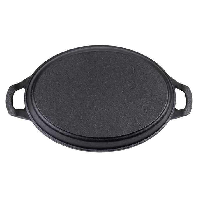 Plat à oreilles ovale en fonte 220 × 150 mm - Olympia