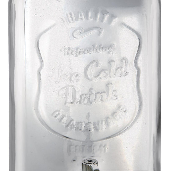 Distributeur de boissons rétro à fermeture métallique - 3,6 L - Olympia