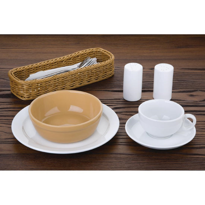 Plats à gratin ronds Stoneware 156 mm (lot de 6) - Olympia