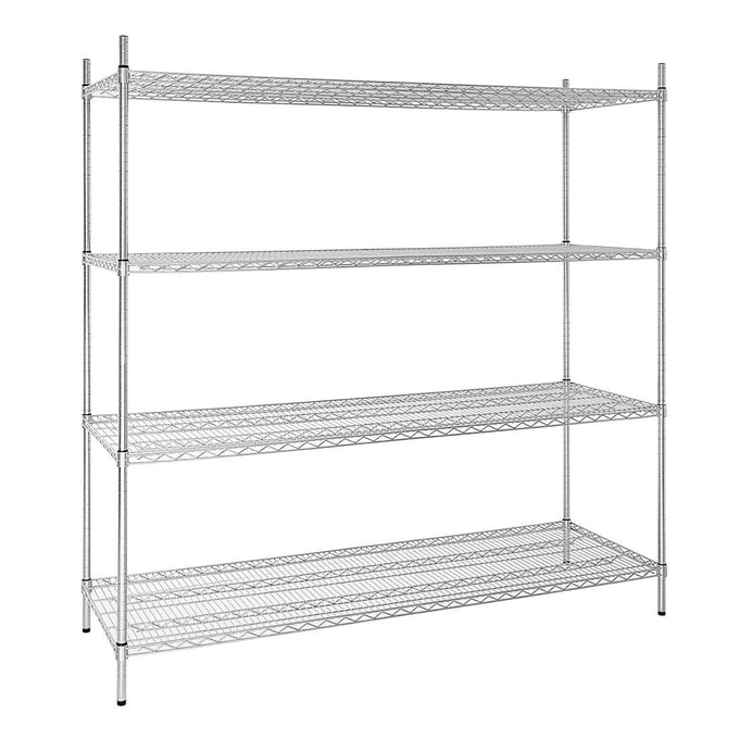 Étagère en kit 4 niveaux 1830 × 610 mm - Vogue