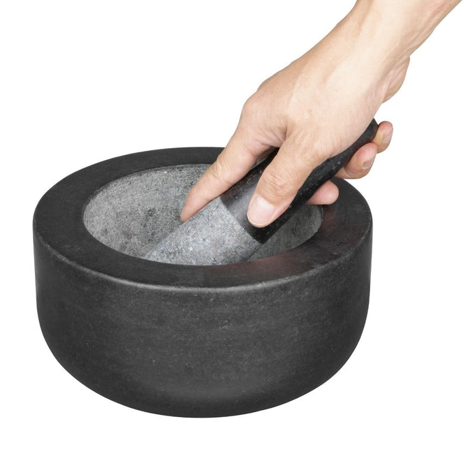 Pilon et mortier en granite - Vogue