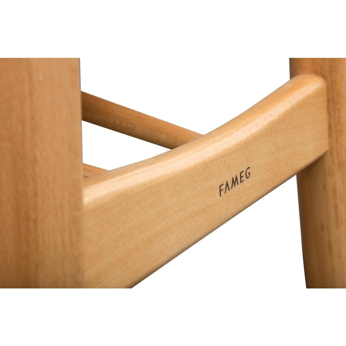 Chaises en bois courbé Cowhorn hêtre naturel (lot de 2) - Fameg
