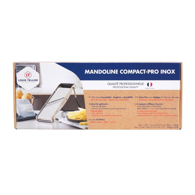 Mandoline japonaise en inox Bron Compact Pro - Louis Tellier