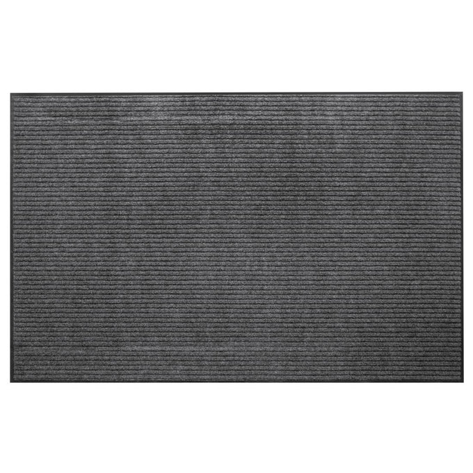 Tapis d'entrée gris acier 1500 × 900 mm - Jantex