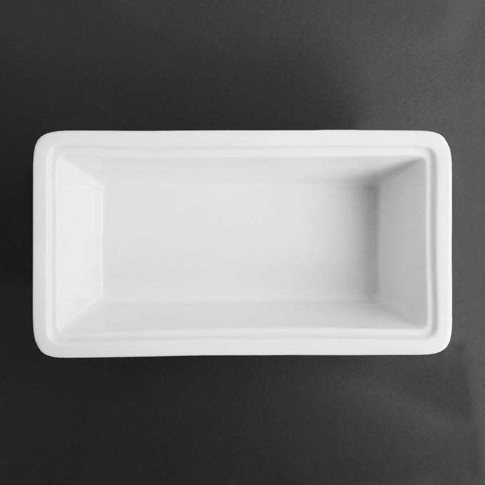Plat en porcelaine GN 1/3 100 mm - Olympia