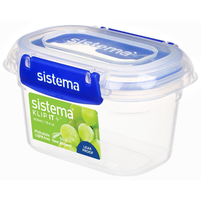 Boîte alimentaire rectangulaire Klip It Plus 400 ml - Sistema