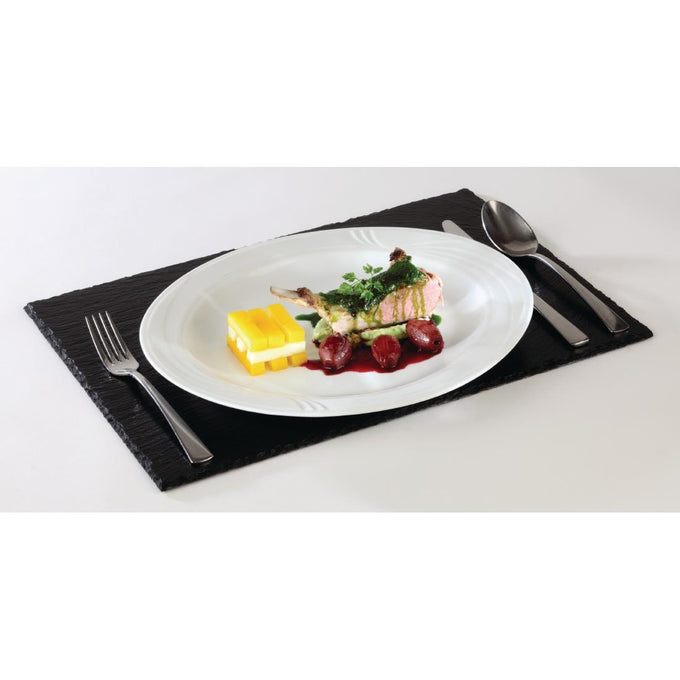 Plateau ardoise en mélamine GN 1/2 - APS