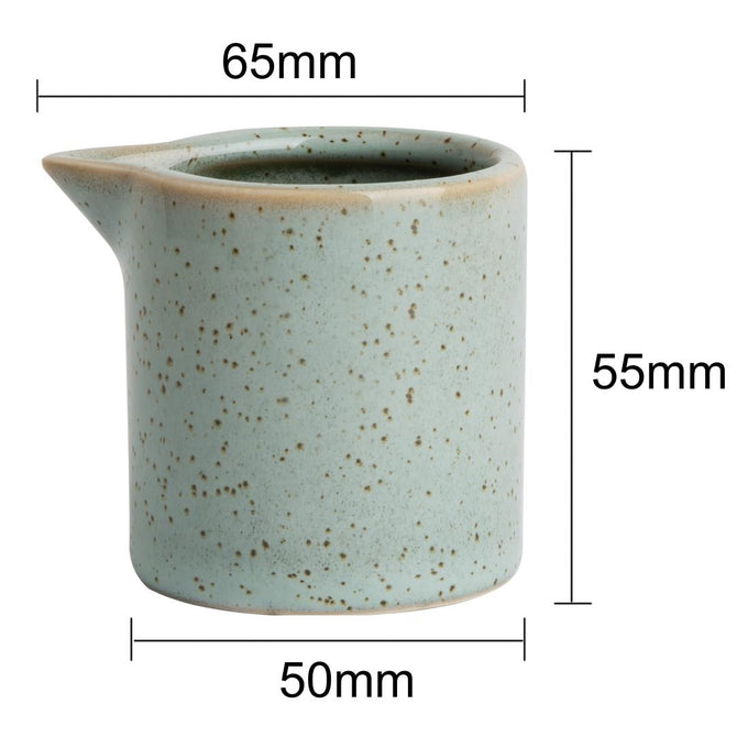 Pots à lait bleu vert Origin 70 ml (lot de 4) - Olympia