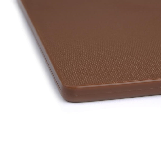 Petite planche à découper basse densité marron - L 305 x P 229 x H 12 mm - Hygiplas