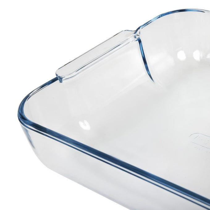 Plat carré en verre 210 mm - Pyrex