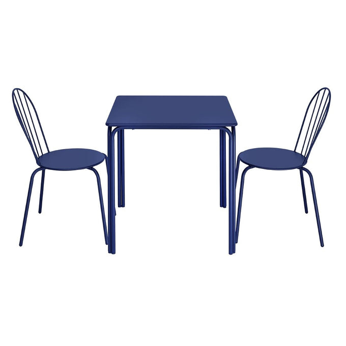 Chaises Adeline bleu marine (lot de 4) - Bolero