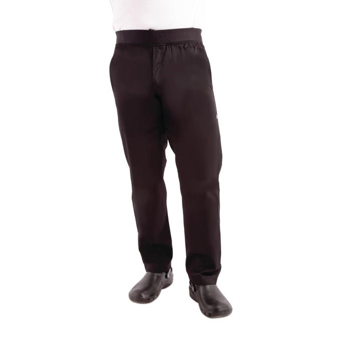Pantalon slim léger homme noir - Chef Works