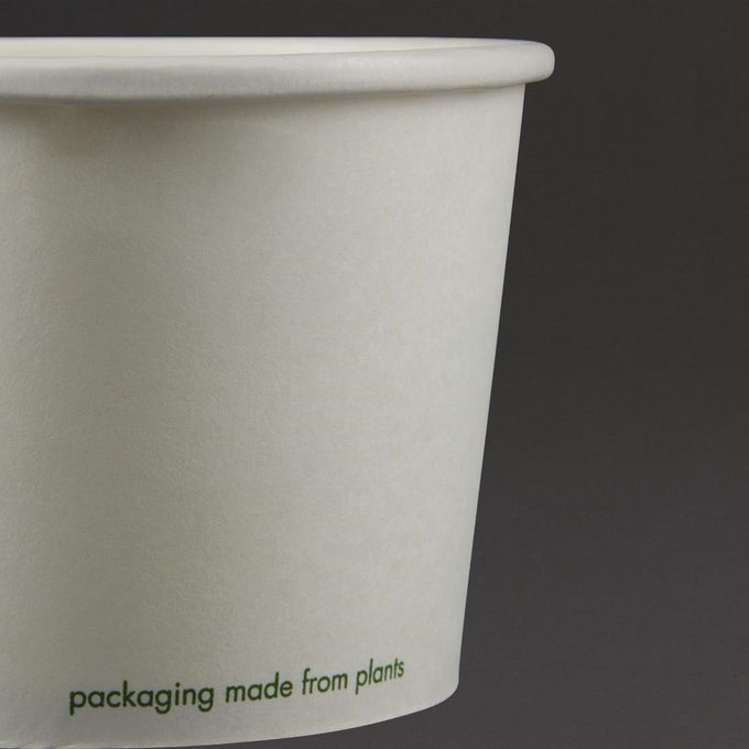 Bols à soupe / glace compostables 455 ml (lot de 500) - Vegware