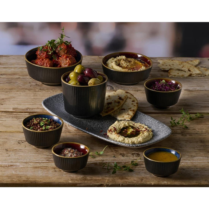 Pots à sauce Nourish Tokyo Blue Kochi 430 ml (lot de 12) - Churchill