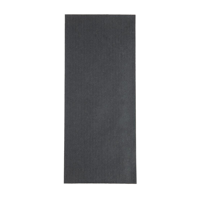 Pochettes à couverts noires avec serviette blanches (lot de 500) - Europochette