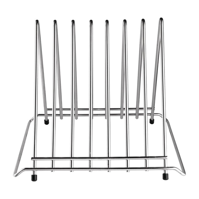Support professionnel pour planches à découper 7 fentes - Hygiplas