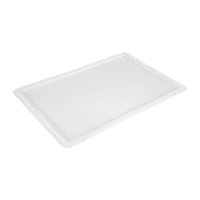 Couvercle pour boîte à pâte à pizza en polyéthylène 60 × 40 × 2 cm - Cambro