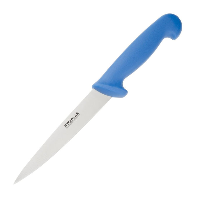 Couteau à filet bleu 150 mm - Hygiplas