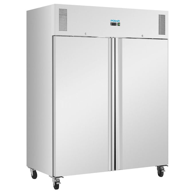 Armoire réfrigérée positive OU négative deux portes série U 1300 L - Polar