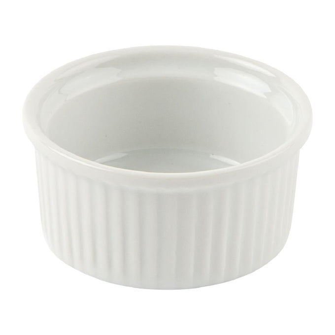 Ramequins Blancs 70 mm (lot de 12) - Olympia