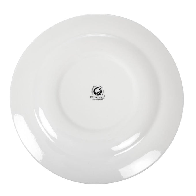 Assiettes classiques Whiteware 280 mm (lot de 12) - Churchill