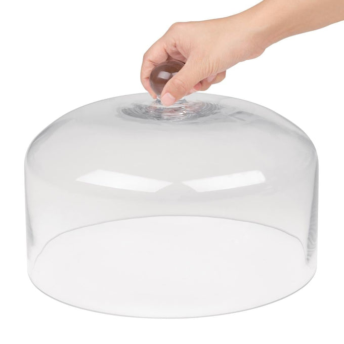 Cloche à gâteau en verre - Olympia