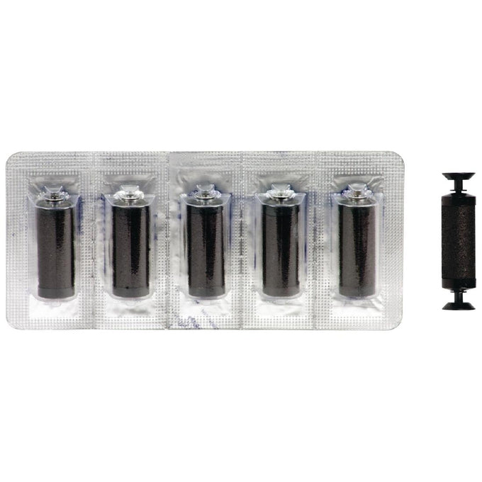 Rouleaux encreurs de rechange pour étiqueteuse (lot de 5)