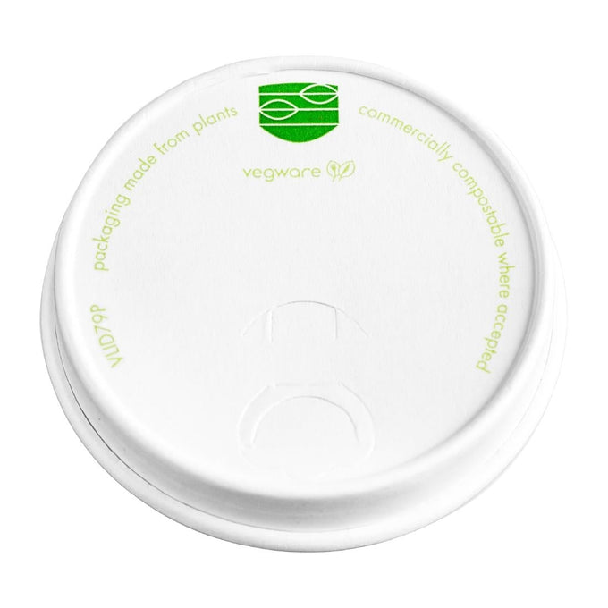 Couvercles boissons chaudes en papier Série 79 (lot de 1000) - Vegware