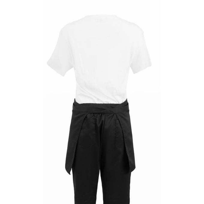 Tablier serveur court noir - Whites Chefs Clothing