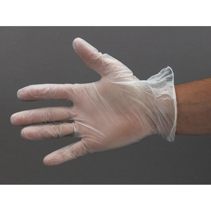 Gants en vinyle non poudrés (lot de 100) - Hygiplas