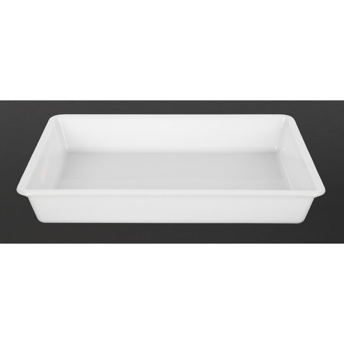 Bac alimentaire peu profond transparent 540 mm - Araven