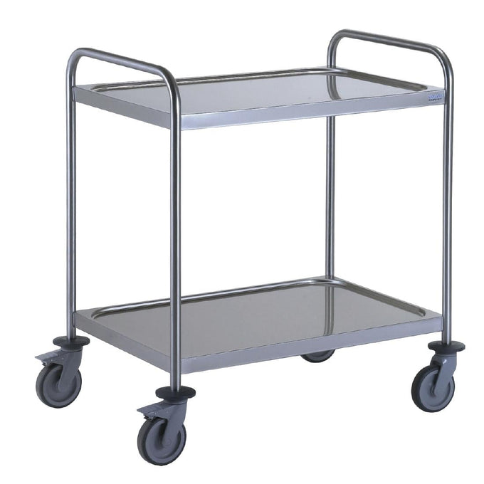Chariot de service 2 plateaux 800 × 530 mm - Tournus