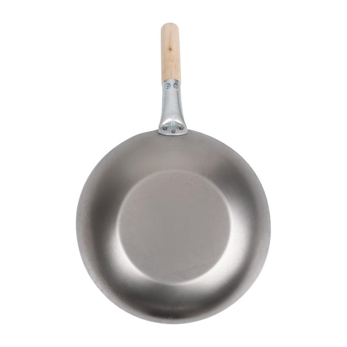 Wok en acier doux 330 mm - Vogue