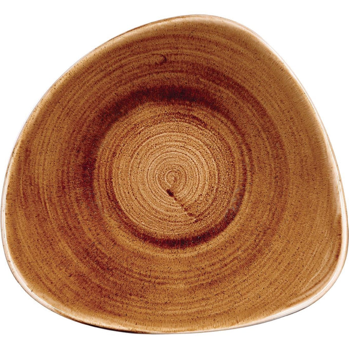 Bols triangulaires Stonecast Patina Vintage Copper 235 mm (lot de 12) - Churchill