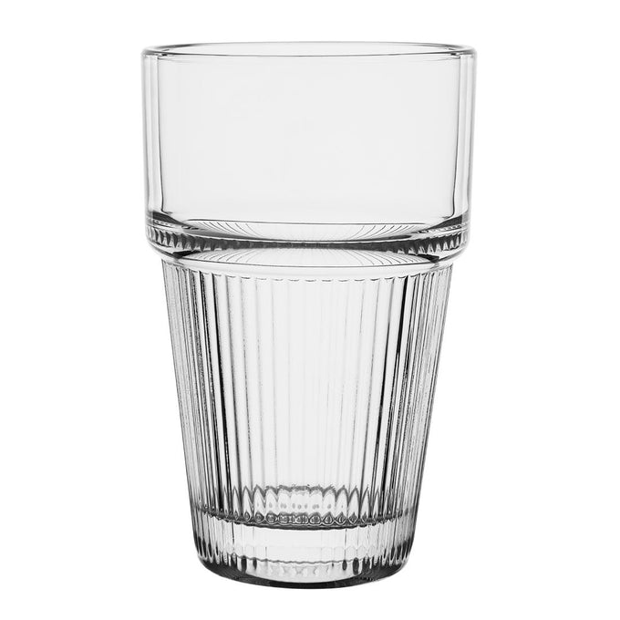 Gobelets empilables rainurés 300 ml (lot de 6) - Olympia