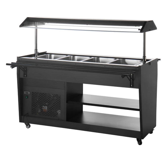 Buffet réfrigéré série G noir - Polar