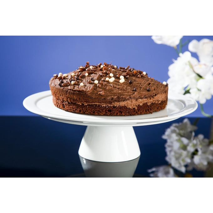 Présentoir à gâteau en porcelaine 305 mm